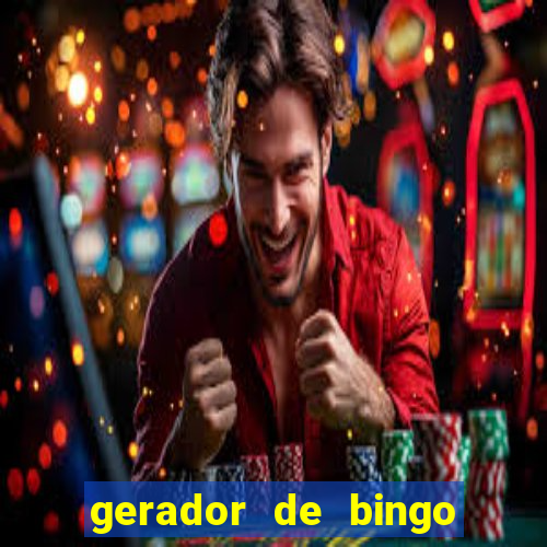 gerador de bingo de palavras